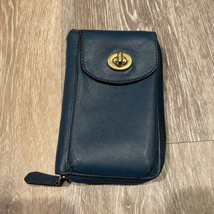 Coach leather wallet